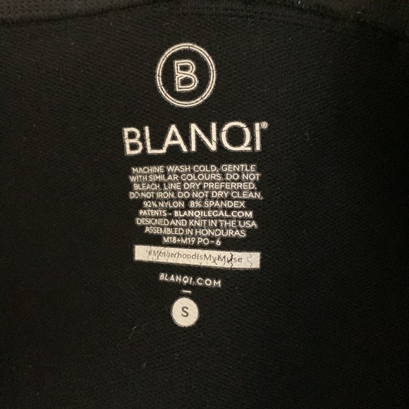 Blanqi postpartum nursing high waist full length support compression leggings - Picture 7 of 9